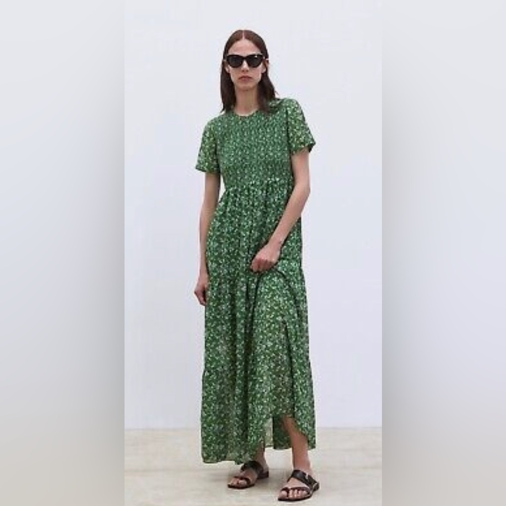 Zara Green Maxi Dress